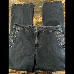 J Jill Bootcut Jeans.  Size 14
